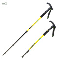 Wholesale lightweight trekking poles hiking sticks for sale collapsible walking poles